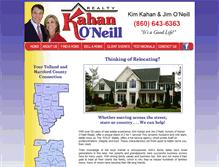 Tablet Screenshot of kahanoneill.com